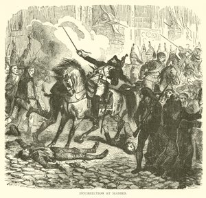Insurrection à Madrid (gravure)