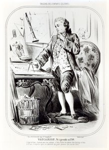 Jacques de Vaucanson enfant, illustration de la Galerie des Enfants Célèbres, vers 1850