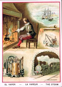 James Watt (1736-1819) et divers usages de la vapeur