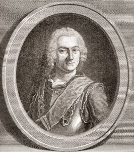 Jean-Baptiste François Desmarets, Marquis de Maillebois, Maréchal de France. De Les Heures Libres publié en 1908