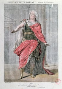 Jean Baptiste Brisard dans le rôle de Vieil Horace dans la tragédie Horace de Corneille