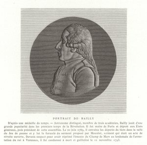 Jean Sylvain Bailly, astronome, mathématicien et homme politique révolutionnaire français
