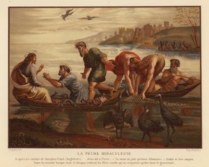 Jésus-Christ et la pêche miraculeuse