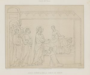Jésus guérit la belle sœur de Simon