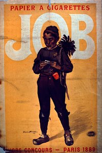 Papier à cigarettes Job, 1895