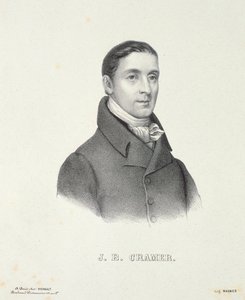 Johann Baptist Cramer (1771-1858) gravé par Magnier - French School