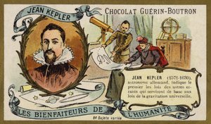 Johannes Kepler, astronome allemand