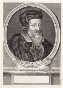 Jean Wycliffe, gravé par Daumont, Paris - French School