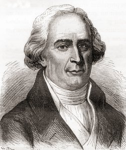 Joseph-Michel Montgolfier, extrait de Les Merveilles de la Science, publié vers 1870 (gravure)
