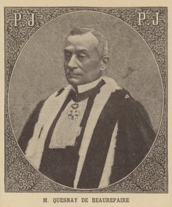 Jules Quesnay de Beaurepaire, juge français - French School