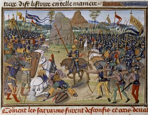 KARL MARTELL: Bataille de Poitiers, 732