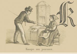 Kiosque à journaux