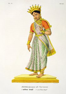 Kalika épouse de Varuna, gravé par C. de Motte (1785-1836)