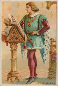 Roi Charles V - French School