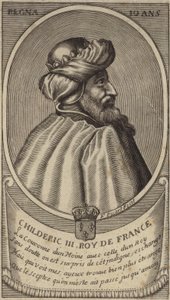 Roi Childéric III des Francs