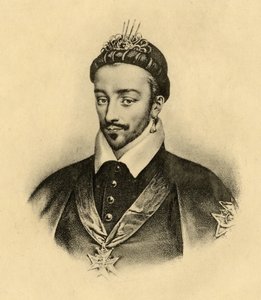 Roi Henri III (1551-89) de France - French School