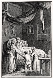 La Vie de Mon Père (gravure) - French School