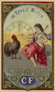 Étiquette pour Au Réveil Matin