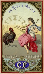 Étiquette pour Au Réveil Matin