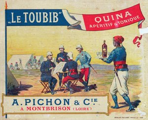 Étiquette pour le Toubib Apéritif et Vin Tonique, fin du 19e siècle - French School
