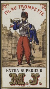 Étiquette pour fil des trompettistes - French School