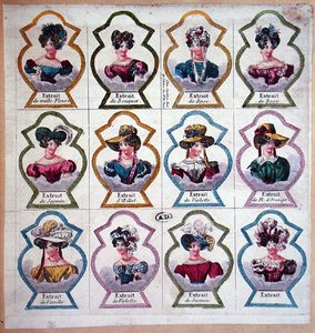 Étiquettes pour Parfums, vers 1820 - French School