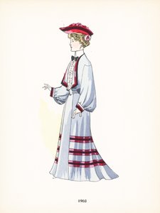 Mode féminine, 1903 - French School