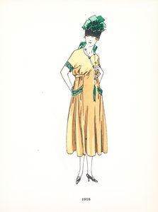 Mode féminine, 1918