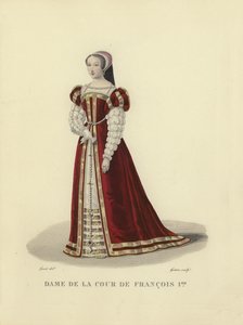 Dame de la cour du roi François Ier de France