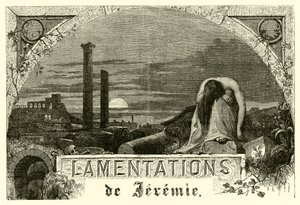 Lamentations de Jérémie - French School