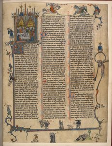 Lancelot-Graal (Le Cycle de la Vulgate en Prose), Add MS 10294/1 f.1dr - French School