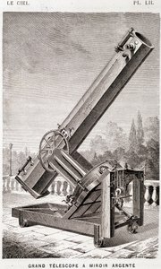 Grand télescope à miroir d
