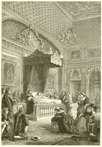 Derniers moments du roi Louis XIV