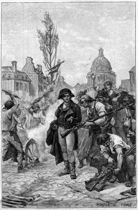 Lazare Carnot (1753-1823) inspectant les ateliers d