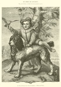 Le Fils de Frisius et le chien de Goltzius - French School