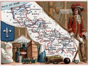 Le Nord (59), Nord-Pas-de-Calais, France. Portrait de Jean Bart - French School