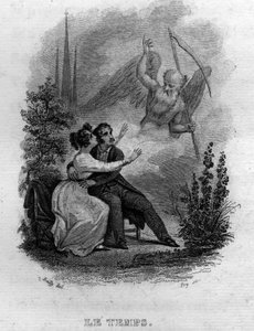 Le temps Chanson de Béranger dans "Œuvres complètes" (1834) de Pierre Jean de Béranger (1780-1857), poète et chansonnier français.