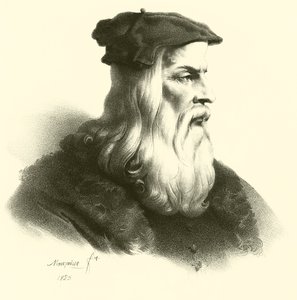Portrait de Léonard de Vinci