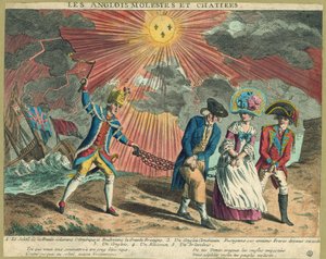 Les Anglois molestés et châtiés, pub. 1779