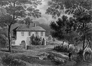 Les Charmettes Maison de Madame de Warens (1699-1762) près de Chambéry, où Rousseau (1712-78) a séjourné