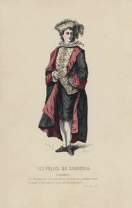 Les folies de Cardenio, Cardenio - French School