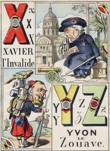 Lettres X Y Z : Xavier l