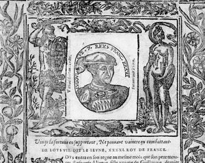 Louis VII le Jeune - French School