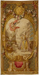 Tapisserie des Gobelins de Louis XV de la série "Scènes d