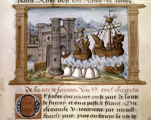 MARCO POLO: Illustration de "Livre de Marco Polo" - French School