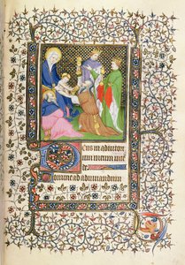 Adoration des Mages, Horae française