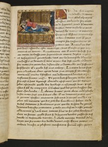 MS Hunter 252 012r Page de Cent Nouvelles Nouvelles, vers 1461-62