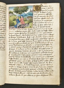 MS Hunter 252 026r Page de Cent Nouvelles Nouvelles, vers 1461-62 - French School