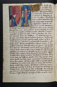 Page de Cent Nouvelles Nouvelles, c.1461-62