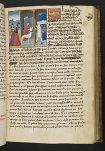 Page de Cent Nouvelles Nouvelles, c.1461-62